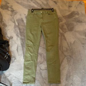 Green Skinny Jeans